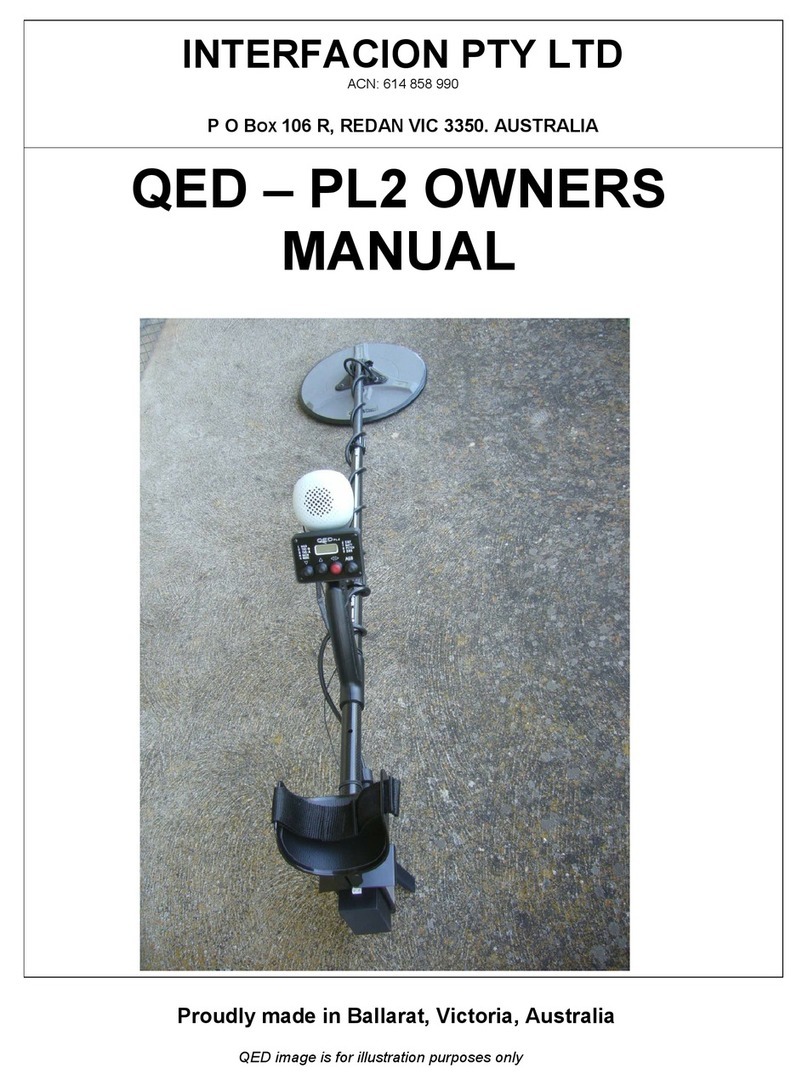Interfacion QED-PL2 User manual