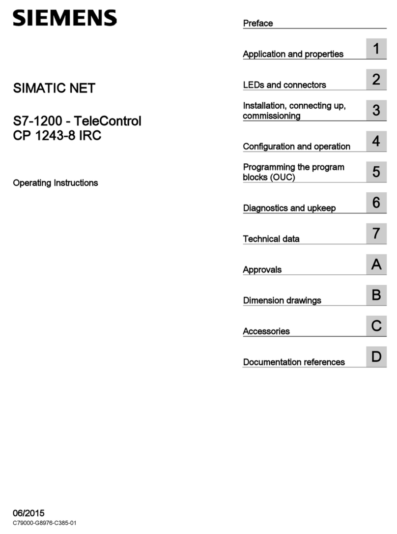 Siemens CP 1243-8 IRC User manual