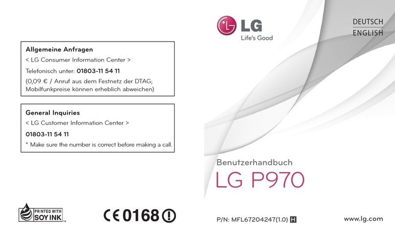 LG P970 User manual