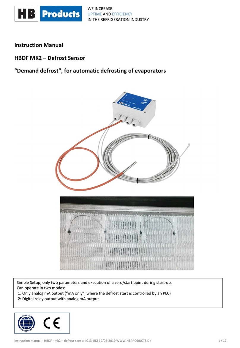 HB Products HBDF MK2 User manual
