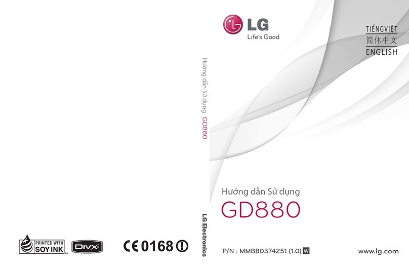LG GD880 User manual