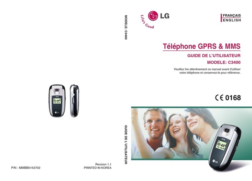 LG C3400 User manual