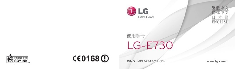 LG Optimus E730 User manual