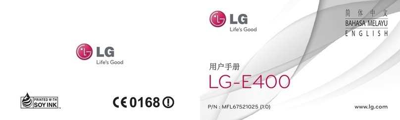 LG E400 User manual