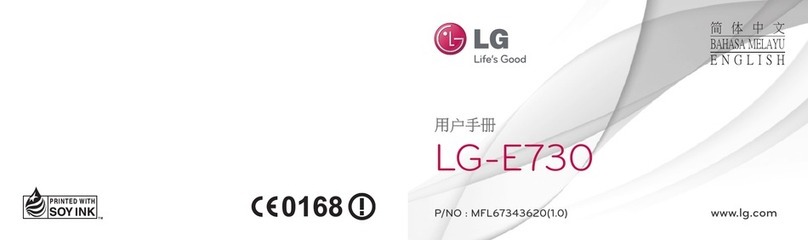 LG Optimus E730 User manual