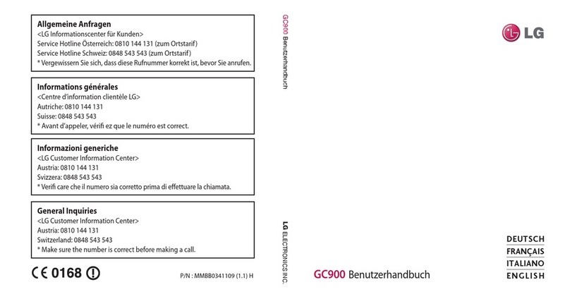 LG GC900 user guide