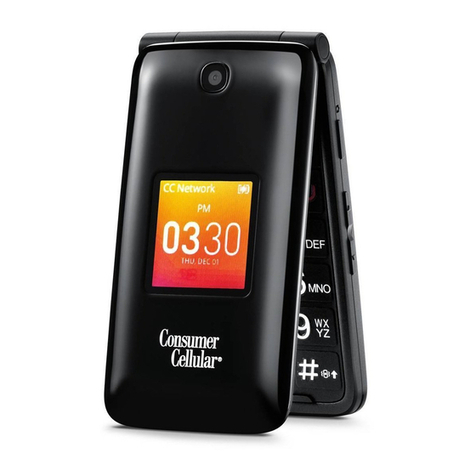 Alcatel GO FLIP Consumer Cellular User manual