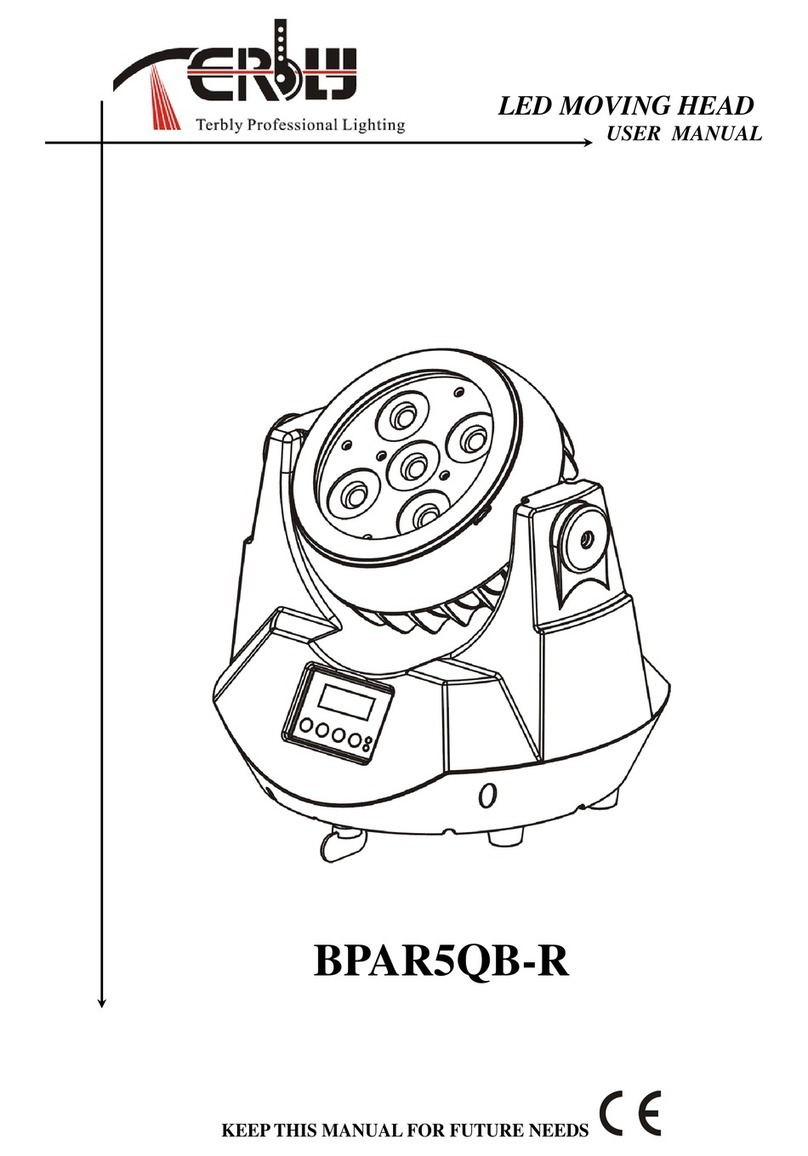 Terbly BPAR5QB-R user manual