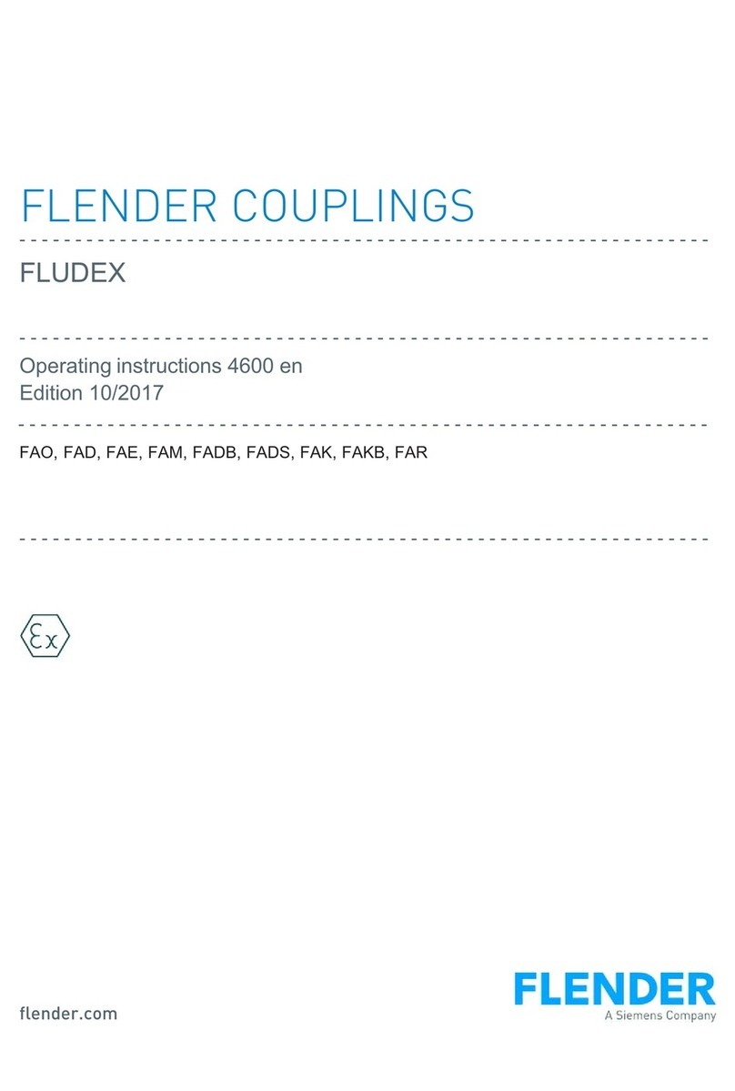 Siemens Flender FLUDEX 4600 Series User manual Siemens Flender FLUDEX 4600 Series User manual