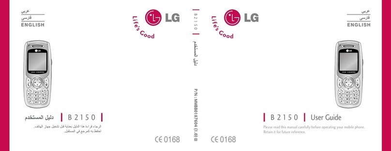 LG B2150 User manual