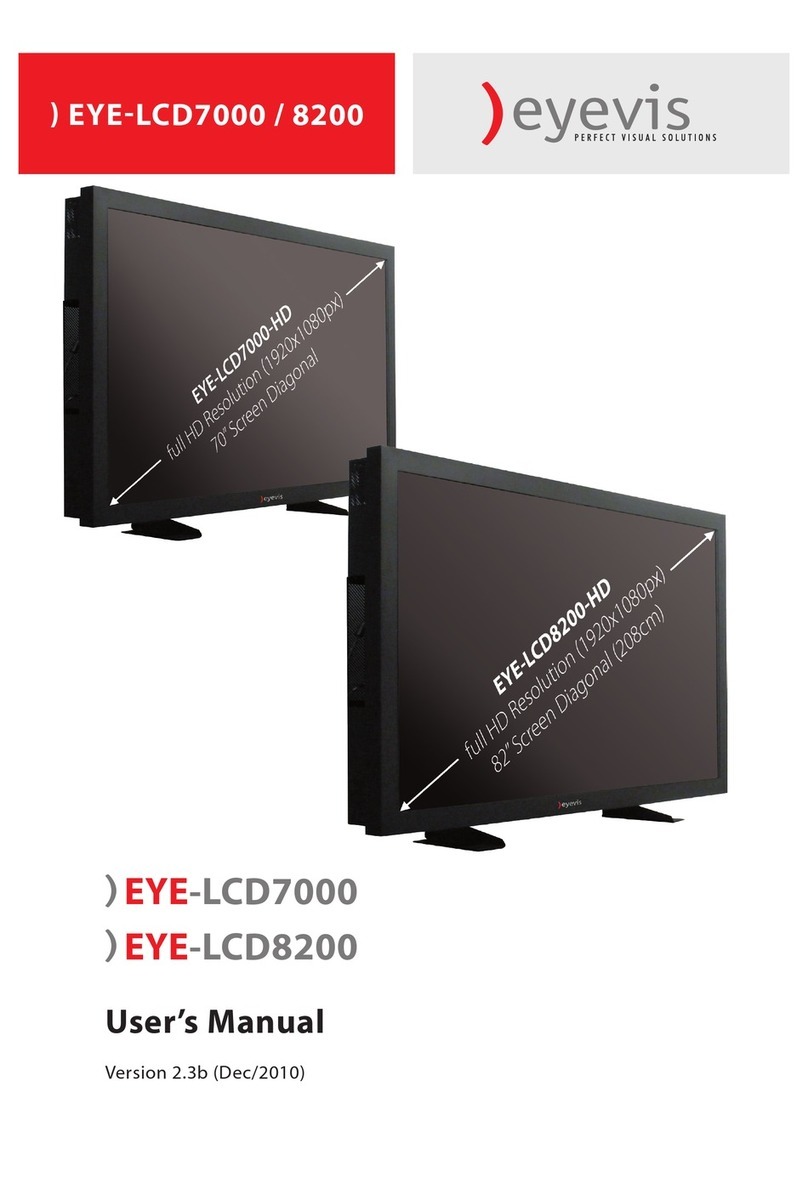 Eyevis EYE-LCD7000 User manual