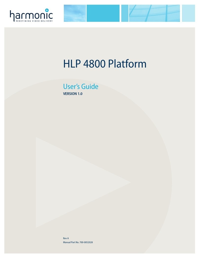 Harmonic HLP 4800 user guide