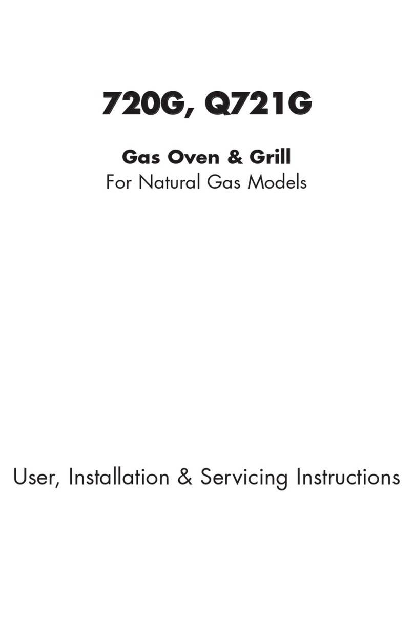 STOVES Q721G User guide