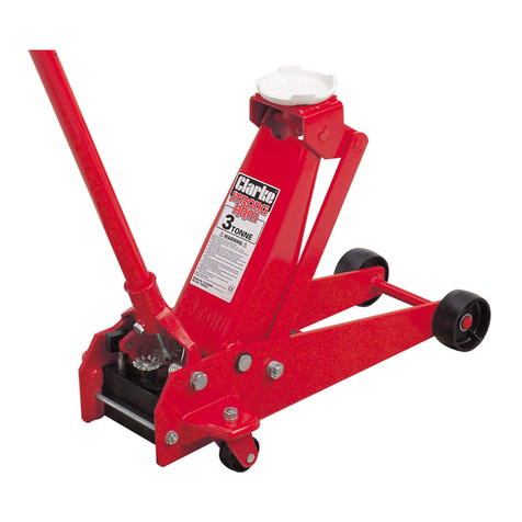Clarke STRONG-ARM CTJ3000G Instruction Manual
