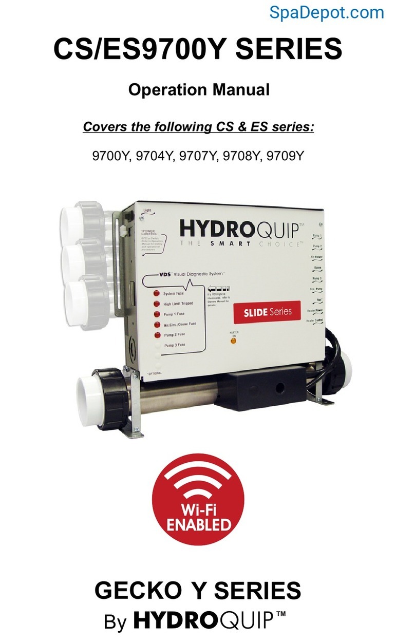 HydroQuip CS Series Operation manual