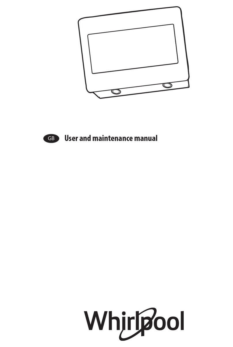Whirlpool AKR8551IX Operating instructions