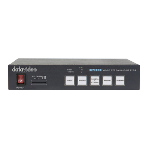 Data Video NVS-33 User manual