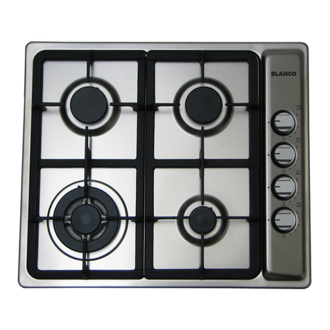 Blanco CG604WXFFCP Use, installation and maintenance instructions