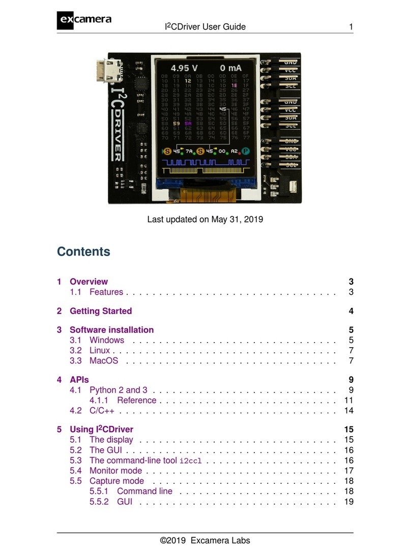 Excamera I2CDriver user guide