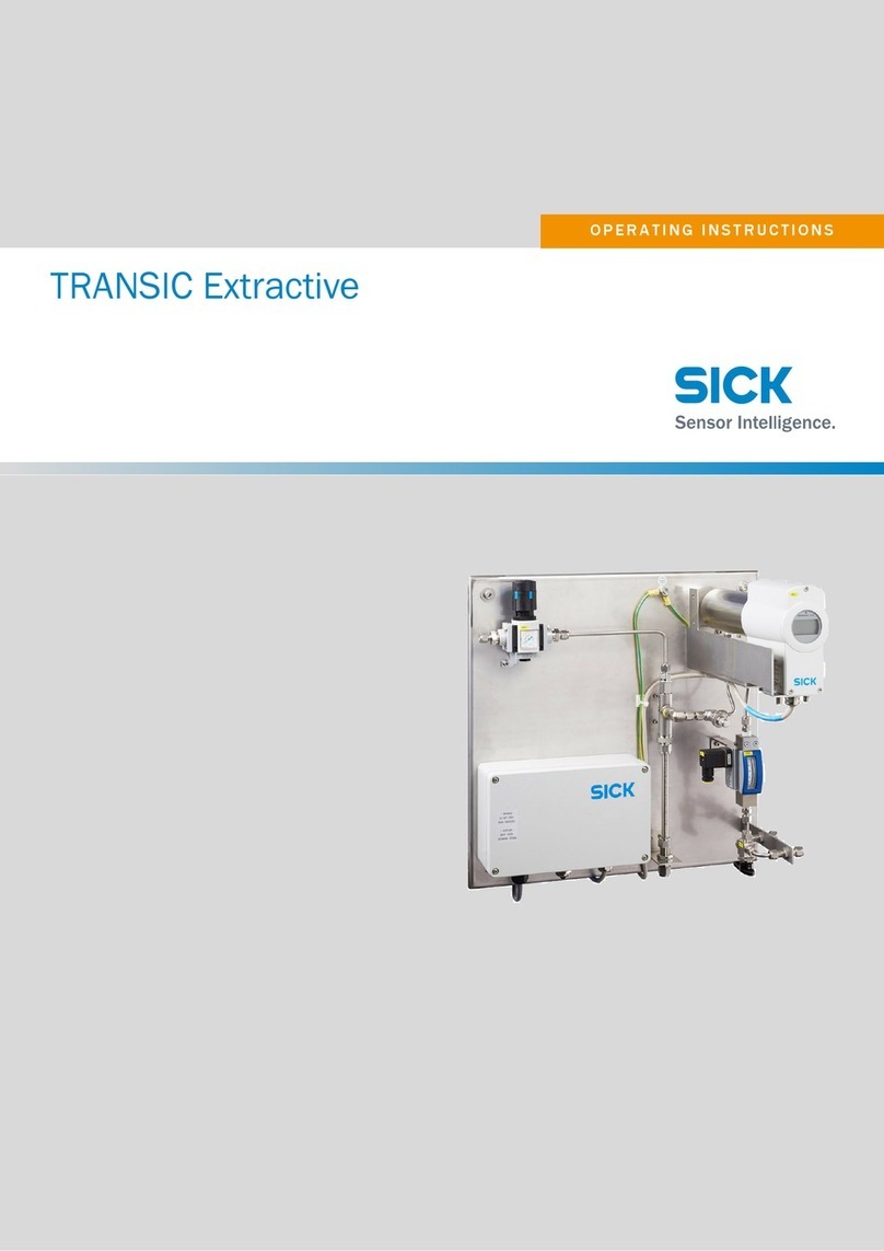 SICK TRANSIC Extractive User manual SICK TRANSIC Extractive User manual