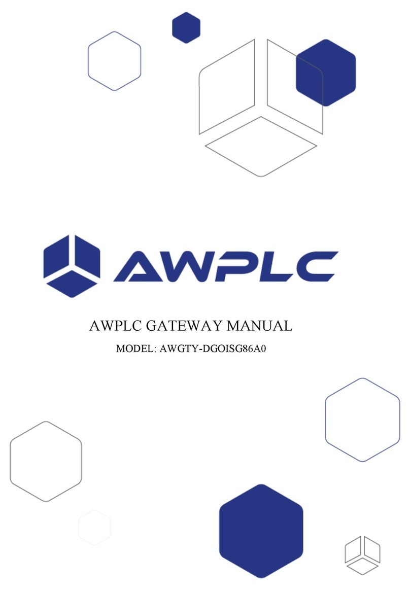 AWPLC AWGTY-DGOISG86A0 manual