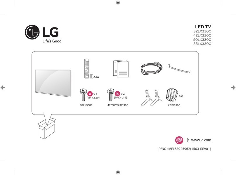 LG 32LX330C Series User manual