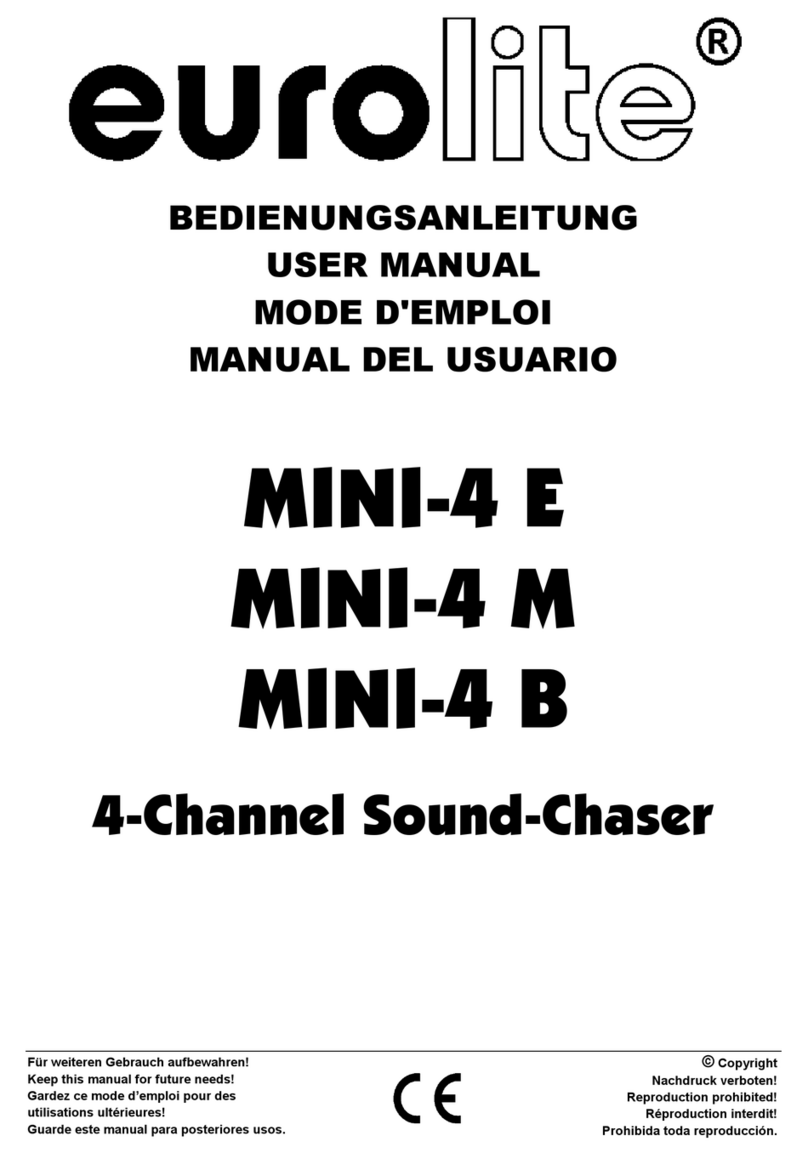 EuroLite MINI-4 E user manual