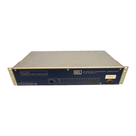 Schweitzer Engineering Laboratories SEL-2020 User manual