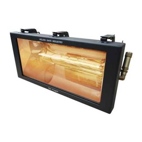 Star Progetti HELIOS SAFE INDUSTRY EHSAFE15 operating instructions
