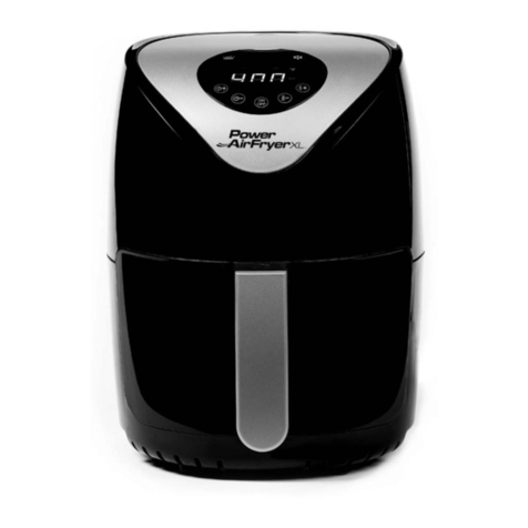 Copper Chef Power AirFryer XL YJ-803A owner's manual