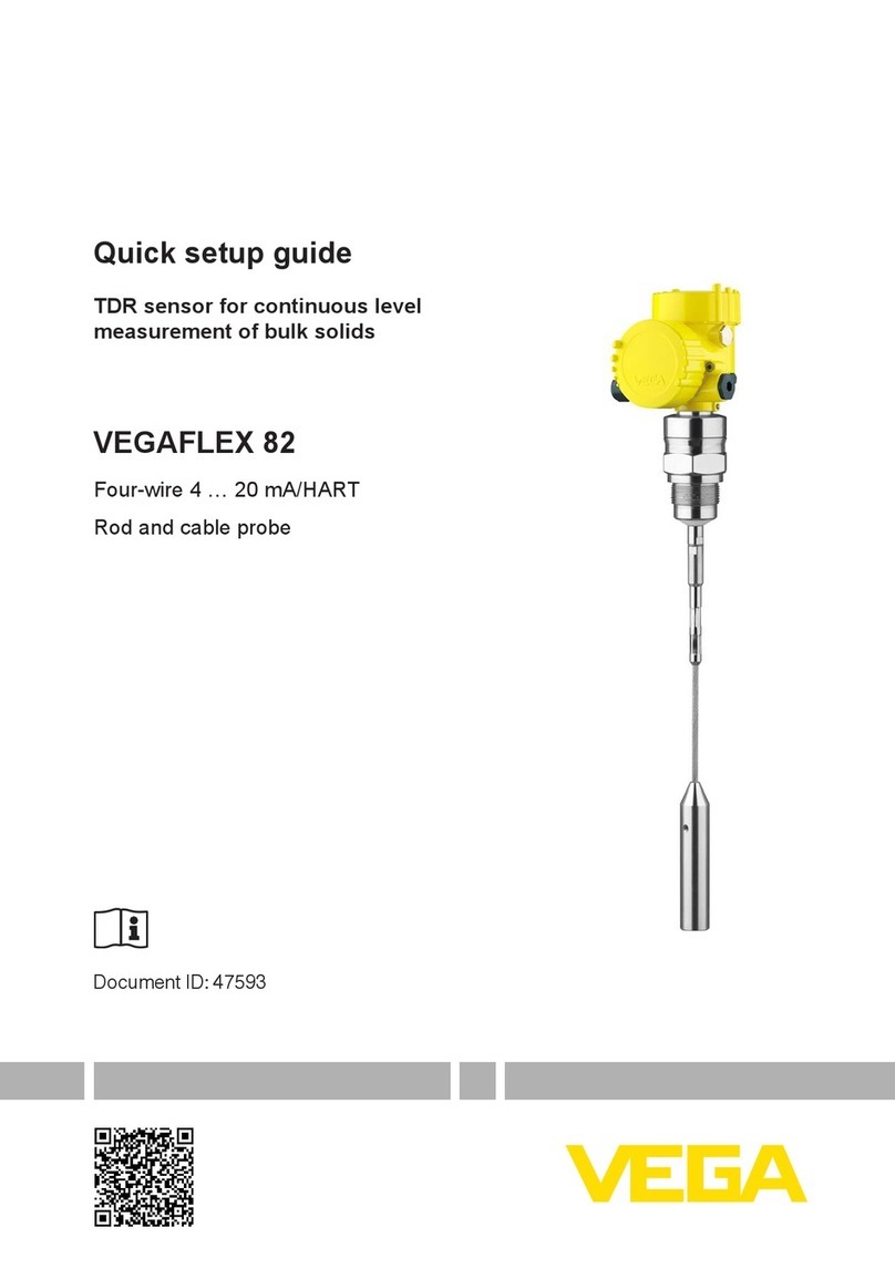 Vega VEGAFLEX 82 Quick setup guide