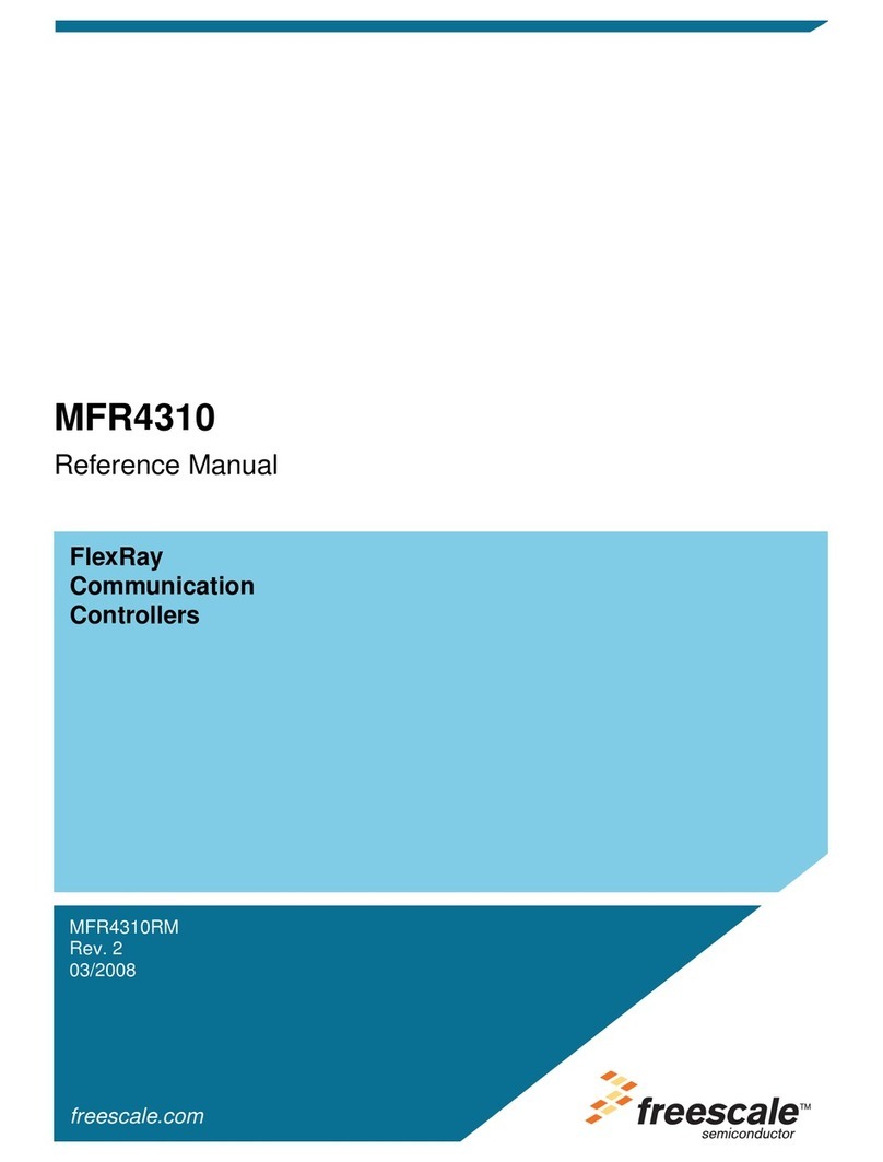 Freescale Semiconductor FlexRay MFR4310 User manual
