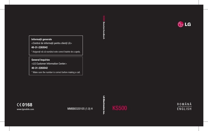 LG LG KS500 User manual