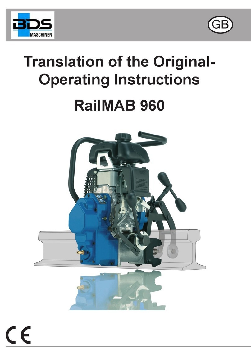 BDS RailMAB 960 User manual