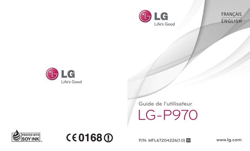 LG P970 User manual