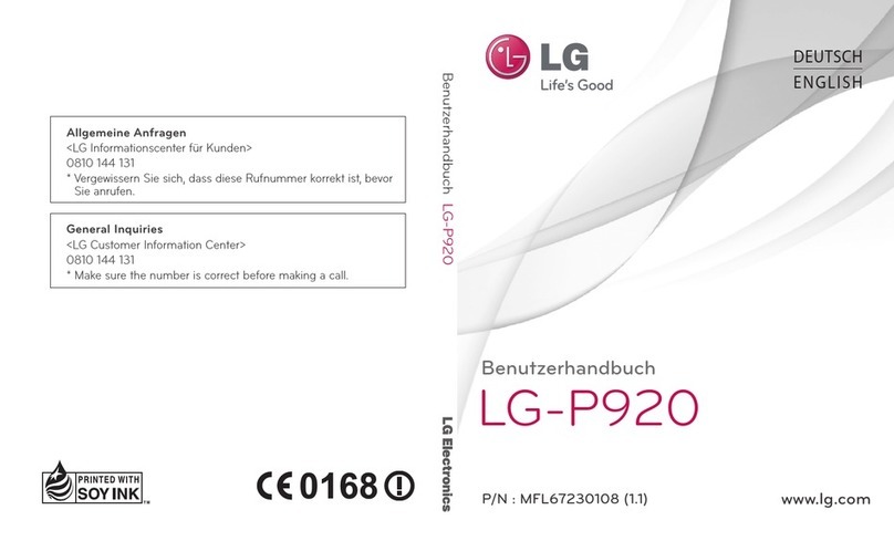 LG P920 User manual
