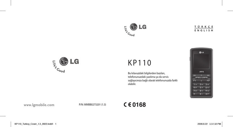 LG KP110 User manual