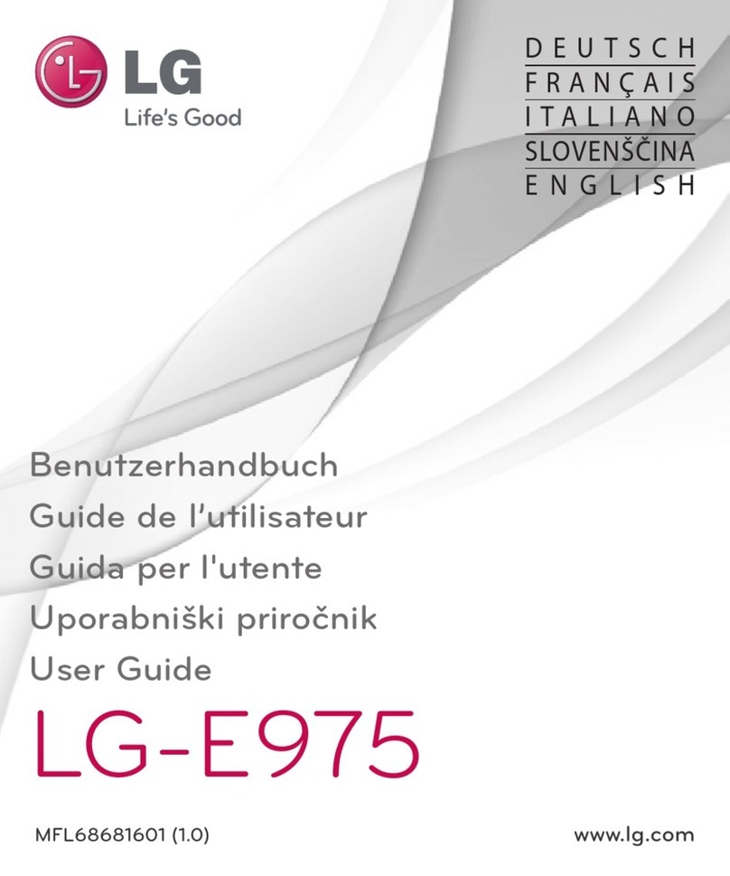 LG E975 User manual