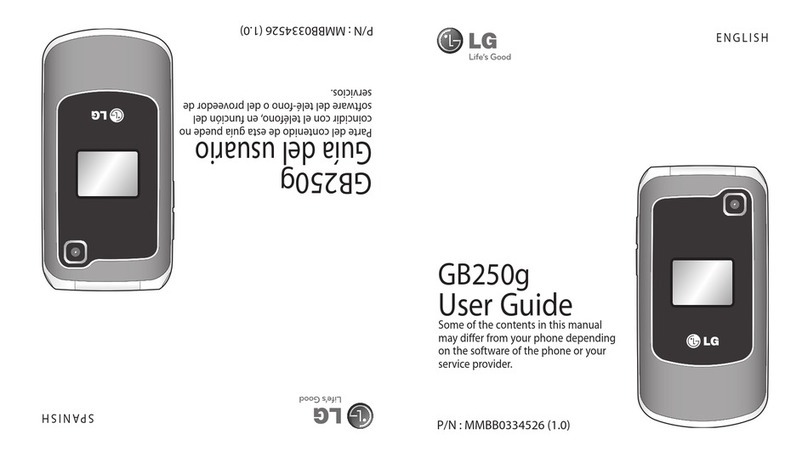 LG GB250g User manual