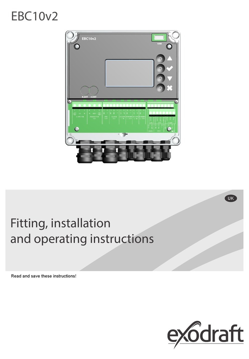 Exodraft EBC10v2 Fitting, Installation and Operating Instructions