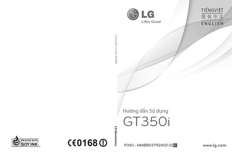 LG GT350i user guide