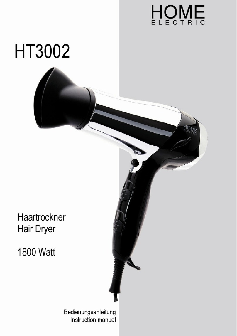 Home electric HT3002 instruction manual