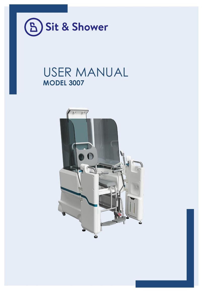 Sit & Shower 3007 user manual