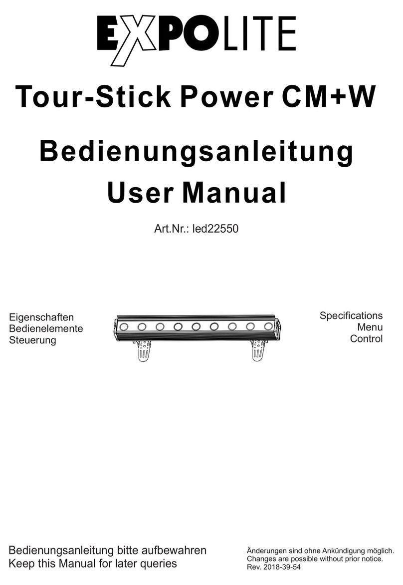 Expolite led22550 user manual