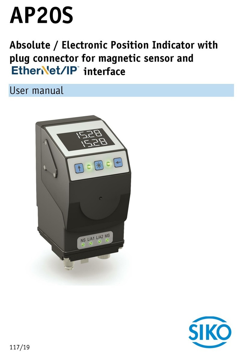 Siko AP20S User manual
