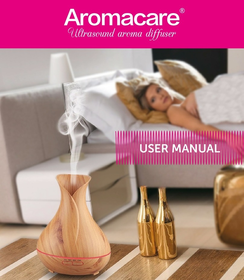 Aromacare Gantha TA-307 user manual Aromacare Gantha TA-307 user manual
