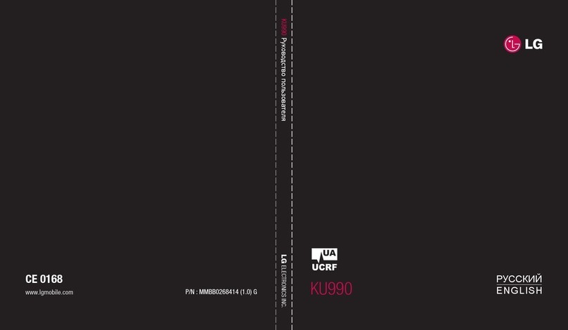 LG KU990 User manual