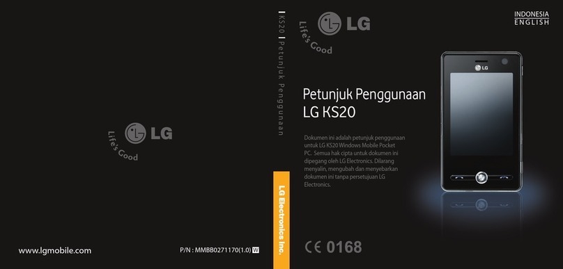 LG KS20 User manual