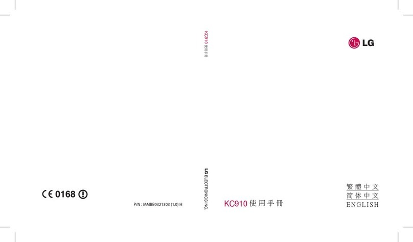 LG Renoir KC910 User manual