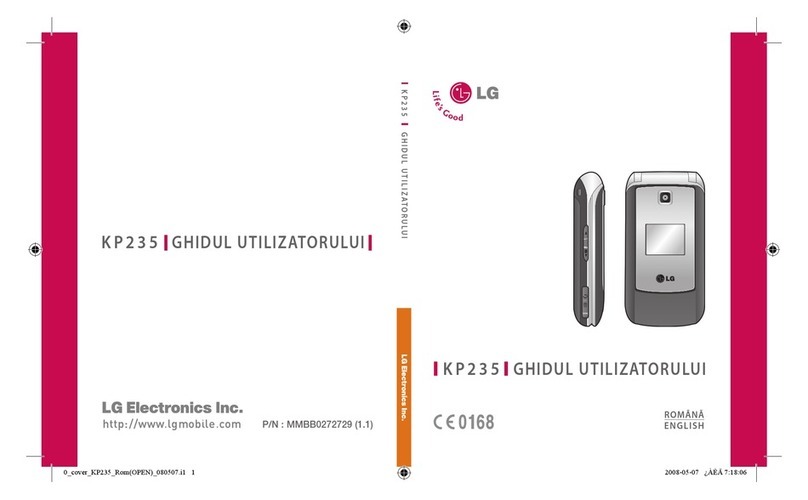 LG KP235 User manual